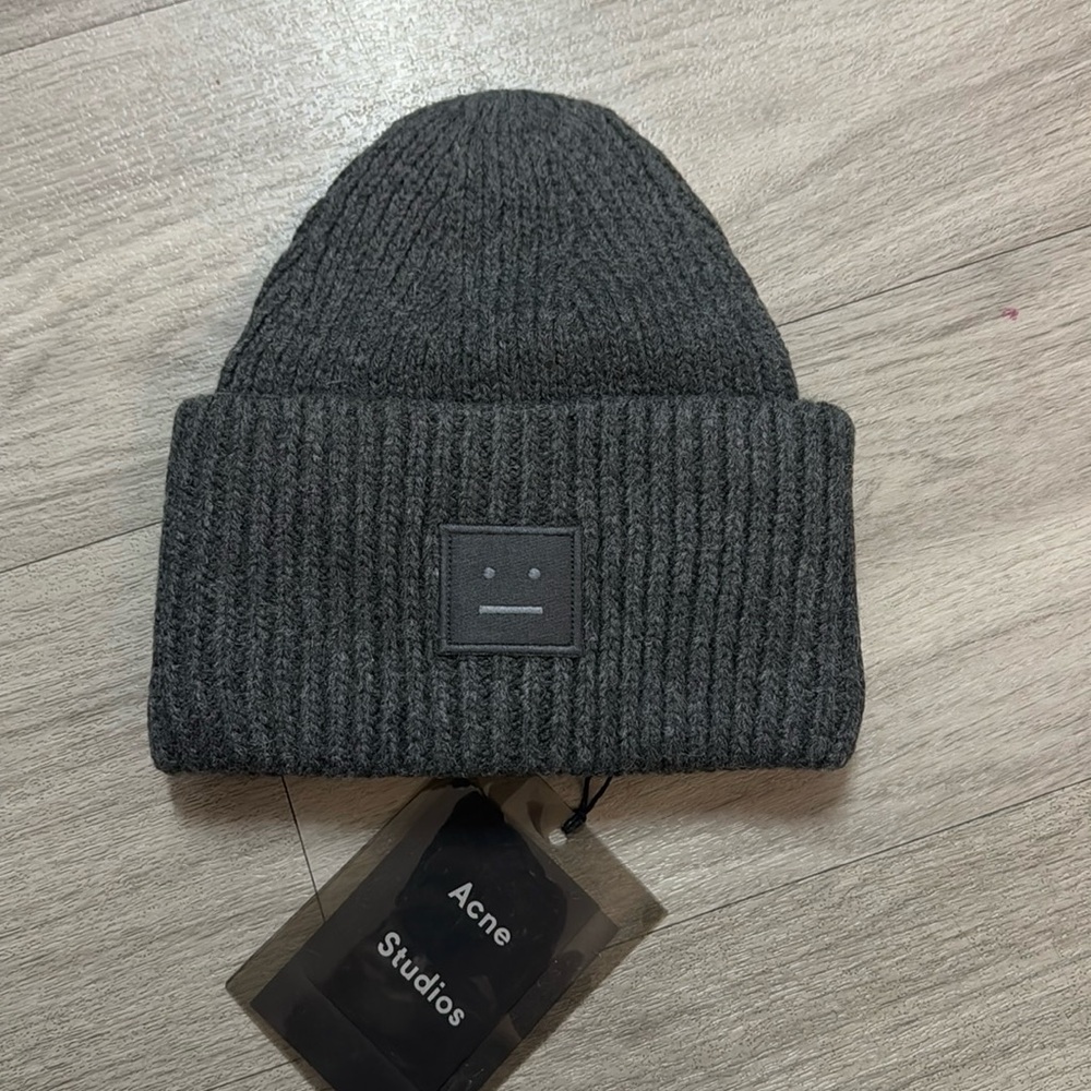 Acne studio ribbed beanie